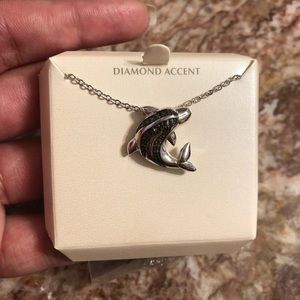 Silver Dolphin Necklace